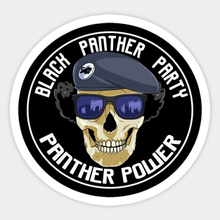 Black Panther Party Logo Sticker